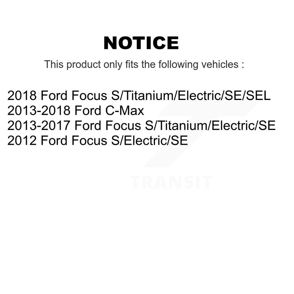 Front Rear Suspension Link Kit For Ford Focus C-Max K72-100812