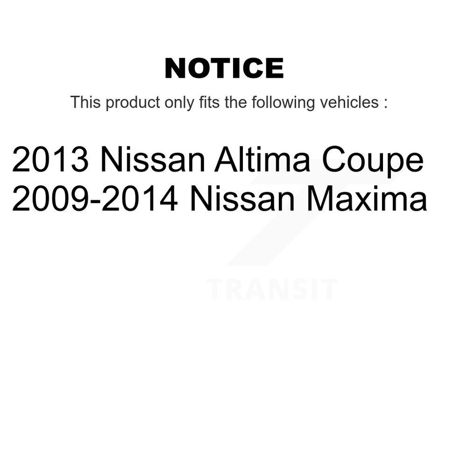 Front Rear Suspension Link Kit For 2009-2014 Nissan Maxima K72-100847