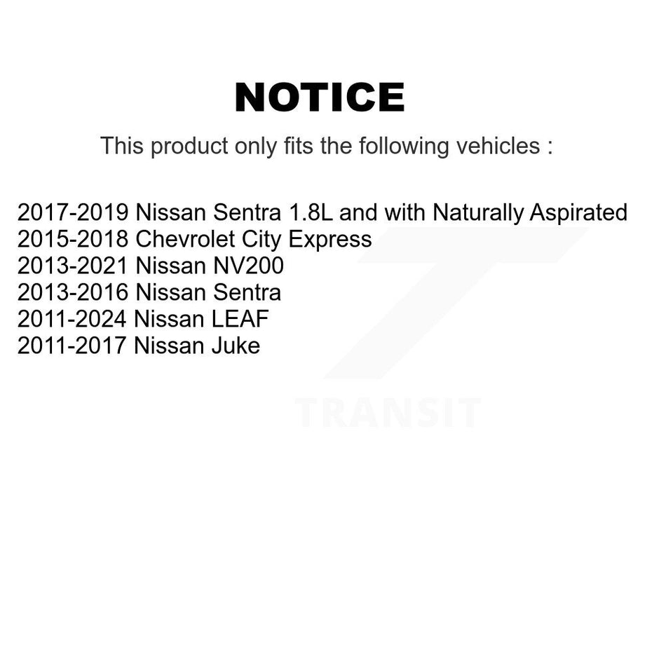 Front Suspension Ball Joint And Tie Rod End Kit For Nissan Sentra NV200 LEAF K72-100884