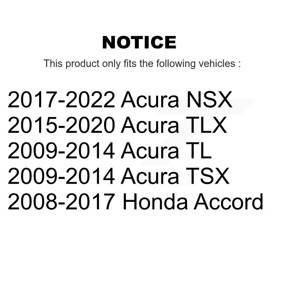 Rear Suspension Link Kit For Honda Accord Acura TLX TL TSX NSX K72-101137