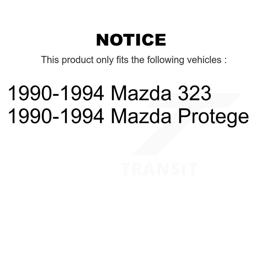 Front Rear Suspension Link Kit For 1990-1994 Mazda Protege K72-101268