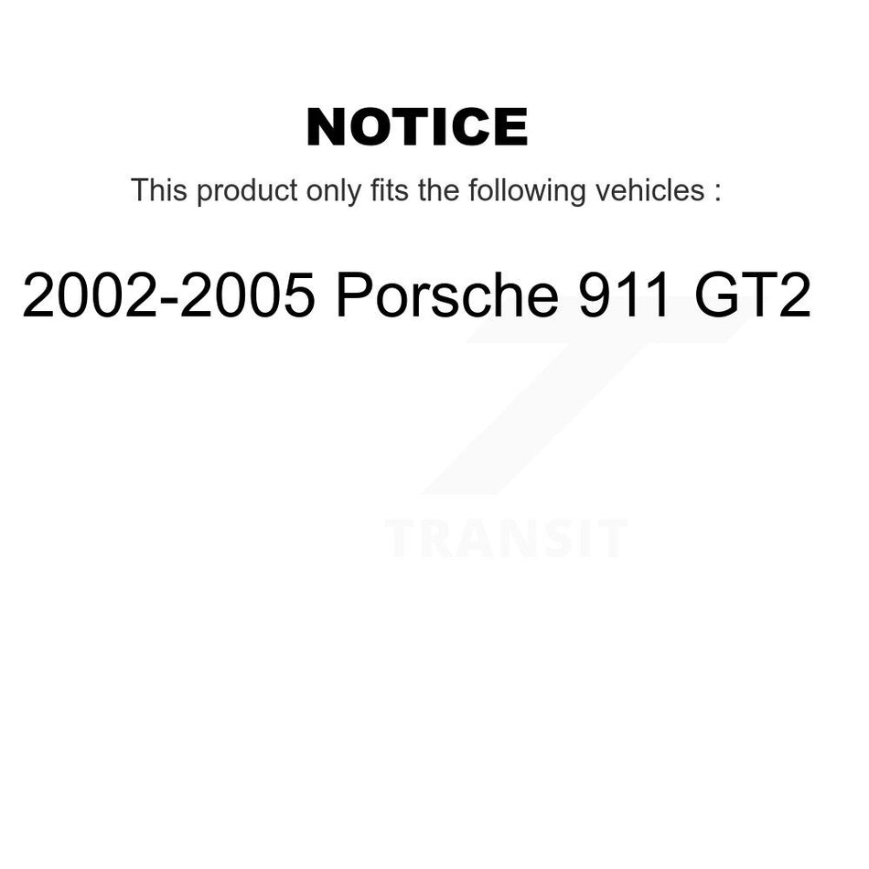 Front Suspension Link Pair For 2002-2005 Porsche 911 GT2 K72-101319