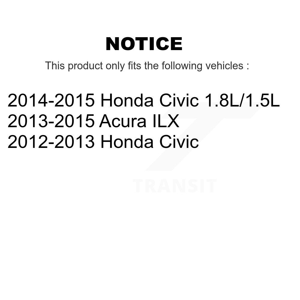 Front Suspension Control Arm And Ball Joint Assembly Link Kit For Honda Civic Acura ILX K72-101489