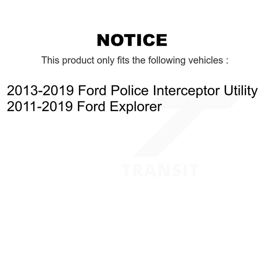 Front Suspension Control Arm And Ball Joint Tie Rod End Link Kit (8Pc) For Ford Explorer K72-101530