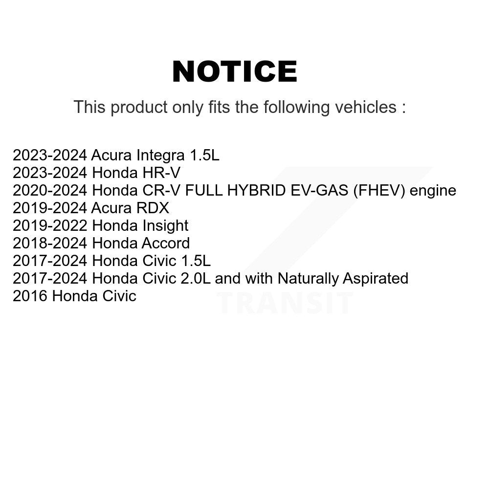Front Suspension Link Pair For Honda Civic CR-V Acura Accord RDX HR-V Integra Insight K72-101571