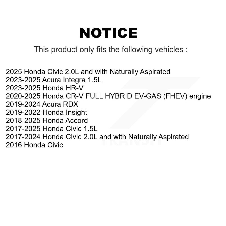 Front Suspension Link Pair For Honda Civic CR-V Acura Accord RDX HR-V Integra Insight K72-101571