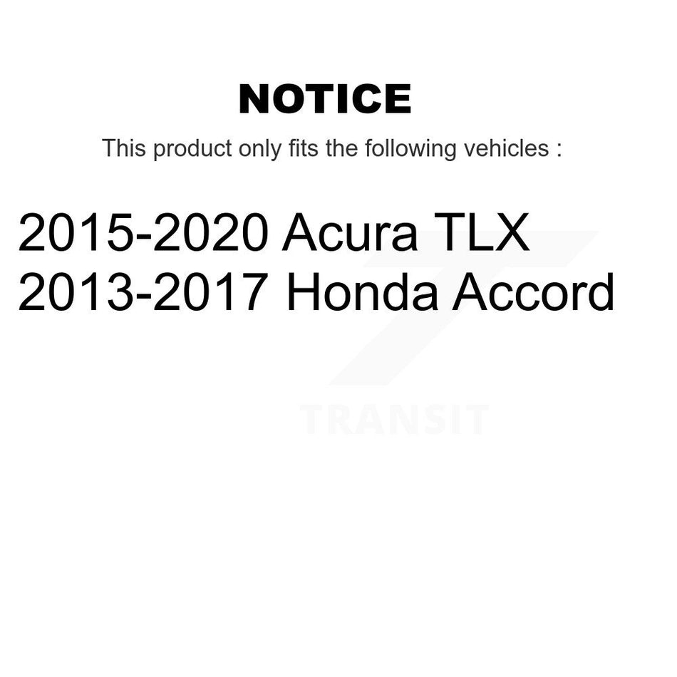 Front Rear Suspension Link Kit For Honda Accord Acura TLX K72-101597