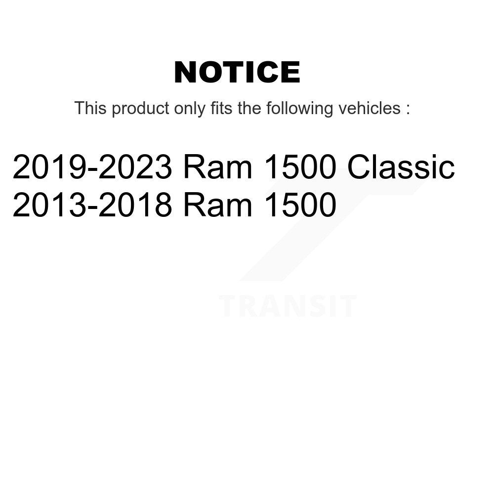 Front Tie Rod End Kit For Ram 1500 Classic K72-101617