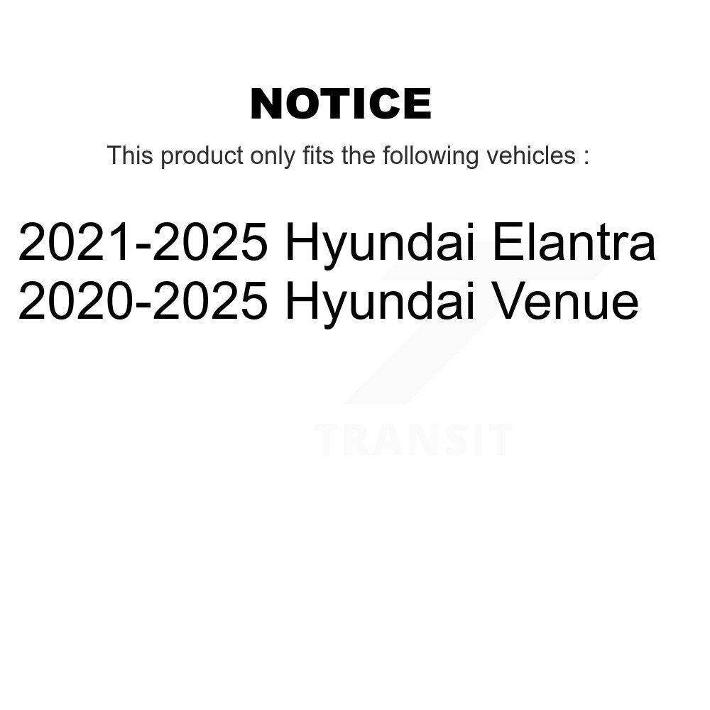 Front Suspension Lower Ball Joint And Outer Tie Rod End Kit For Hyundai Elantra Venue K72-101676