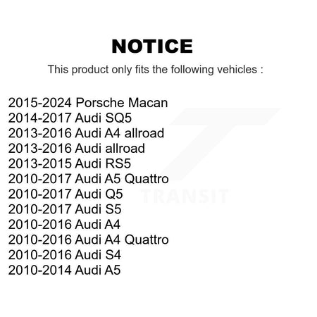 Front Lower Rearward Control Arm Ball Joint Link Kit For Audi Q5 Porsche Macan A4 Quattro K72-101716