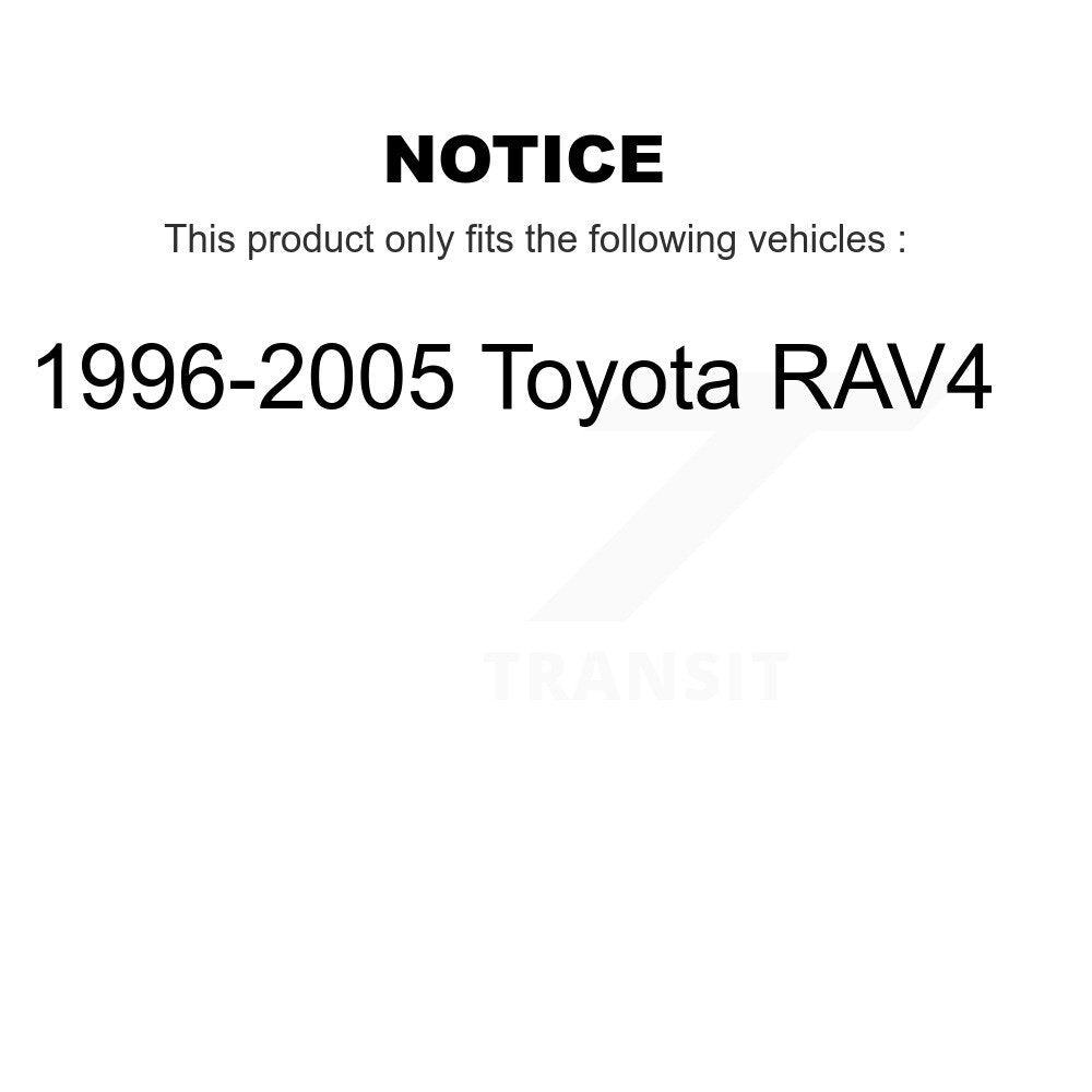 Front Suspension Strut Shock Mounting Pair For 1996-2005 Toyota RAV4 K73-100109
