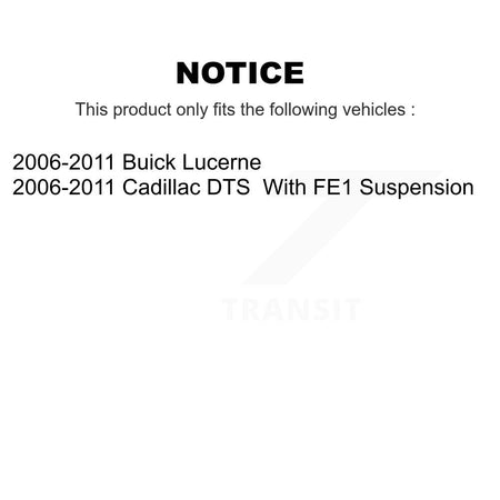 Front Suspension Strut Shock Mounting Pair For 2006-2011 Buick Lucerne Cadillac DTS K73-100167