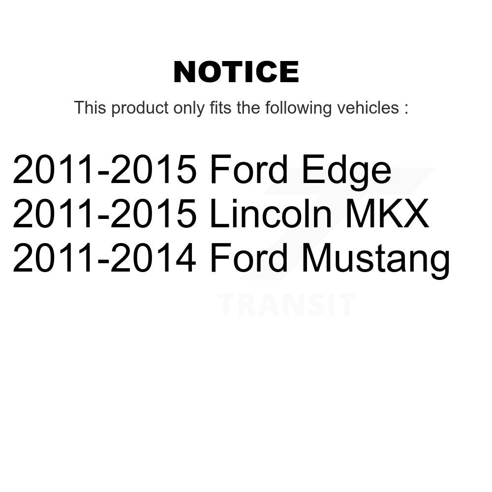 Front Suspension Strut Shock Mounting Pair For Ford Edge Mustang Lincoln MKX K73-100174