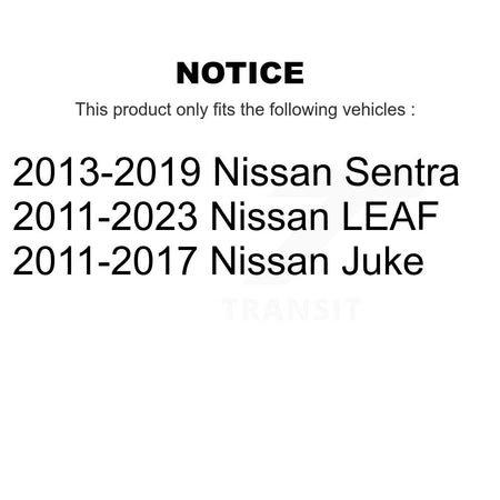 Front Suspension Strut Shock Mounting Kit For Nissan Sentra LEAF Juke K73-100251