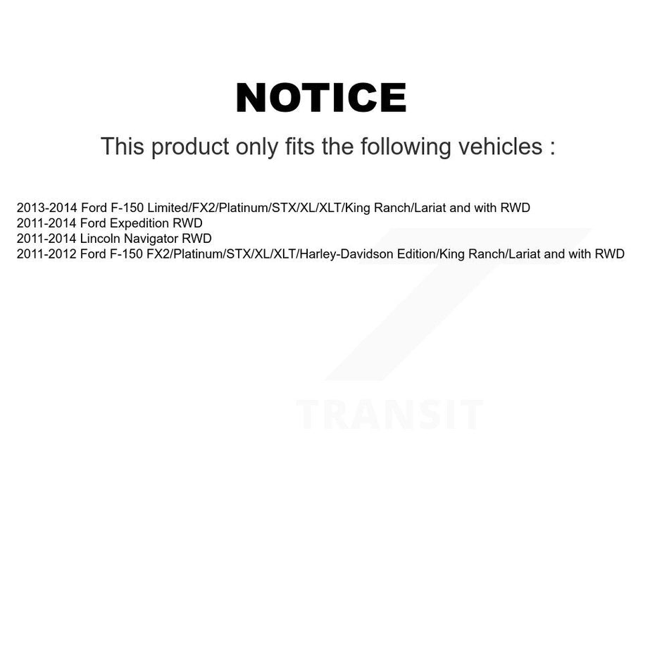 Front Wheel Bearing And Tie Rod End Kit For Ford F-150 Expedition Lincoln Navigator K77-100218