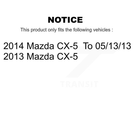 Front Rear Suspension Struts And Shock Absorbers Kit For Mazda CX-5 K78-101048