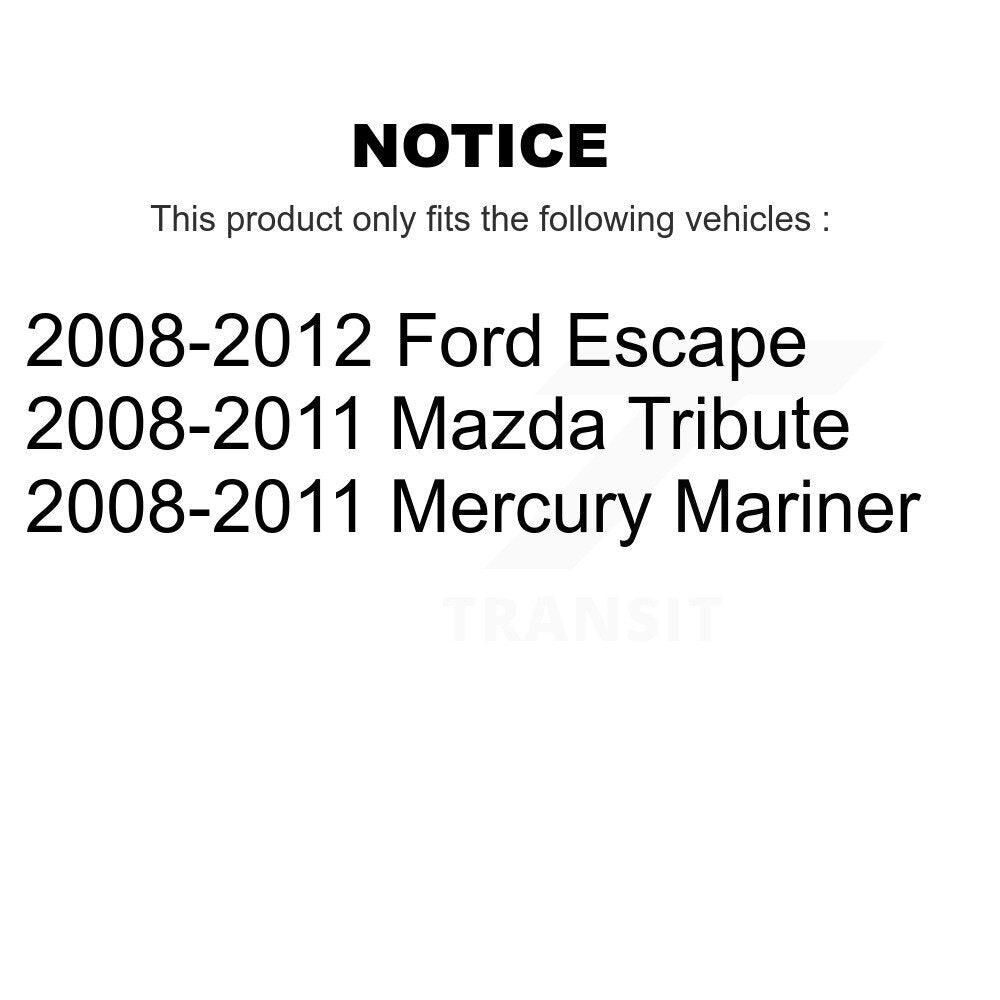 Rear Wheel Cylinders And Bearing Kit For Ford Escape Mazda Tribute Mercury Mariner K7D-101845