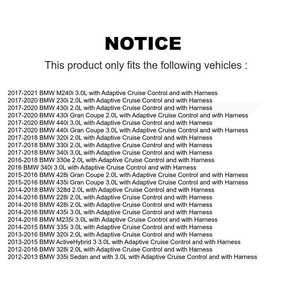 Front Wheel Hub Bearing Sensor Kit For BMW 328i M235i 335i 320i M240i 228i 435i 330e 428i K7S-100047