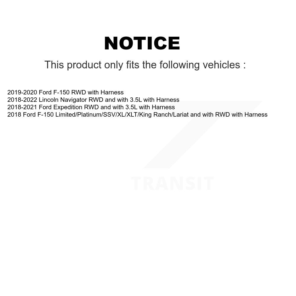 Front Wheel Hub Bearing Extra ABS Sensor Kit For Ford F-150 Expedition Lincoln Navigator K7S-100051