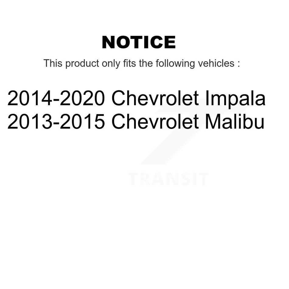 Rear Wheel Hub Bearing And ABS Sensor Kit For Chevrolet Malibu Impala K7S-100739