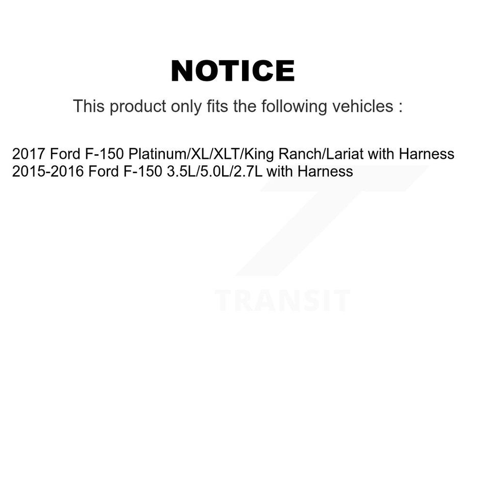 Rear Wheel Bearing And ABS Sensor Kit For Ford F-150 with Harness K7S-100967