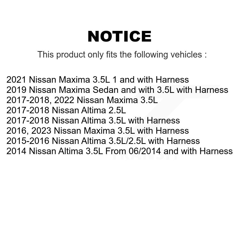 Rear Wheel Hub Bearing And ABS Sensor Kit For Nissan Altima Maxima K7S-101394