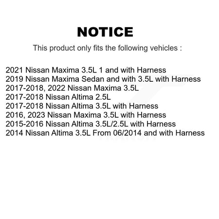 Rear Wheel Hub Bearing And ABS Sensor Kit For Nissan Altima Maxima K7S-101600