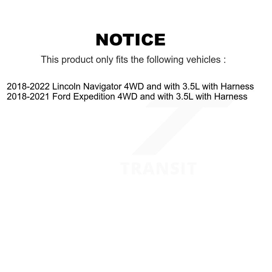 Front Wheel Hub Bearing And Extra ABS Sensor Kit For Ford Expedition Lincoln Navigator K7S-101858
