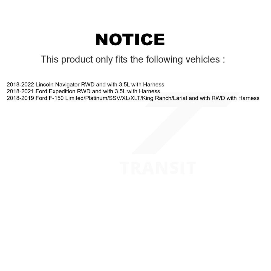 Front Wheel Hub Bearing Extra ABS Sensor Kit For Ford F-150 Expedition Lincoln Navigator K7S-101859