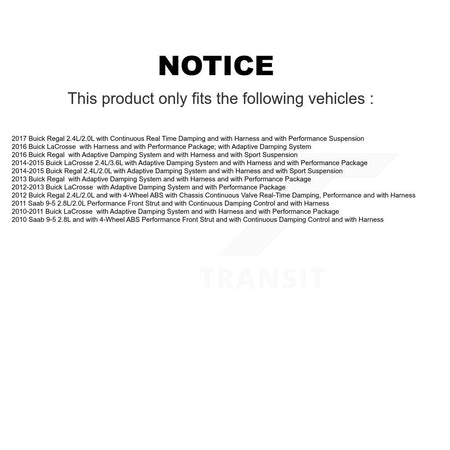 Front Wheel Hub Bearing And ABS Sensor Kit For Buick LaCrosse Regal Saab 9-5 K7S-101876