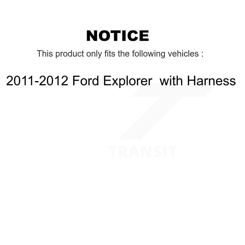 Front Wheel Hub Bearing And ABS Sensor Kit For Ford Explorer with Harness K7S-101944