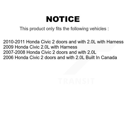 Front Wheel Bearing And ABS Sensor Kit For Honda Civic K7S-102711