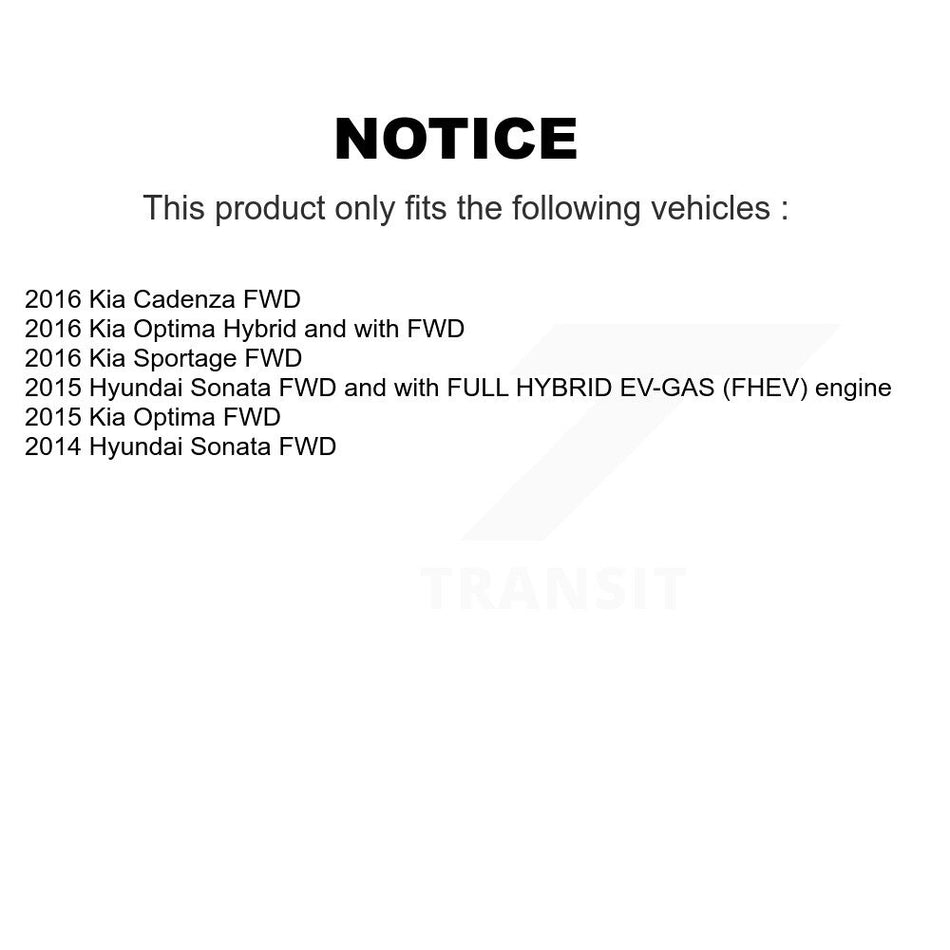 Rear Wheel Hub Bearing And ABS Sensor Kit For Hyundai Sonata Kia Optima Sportage Cadenza K7S-103099