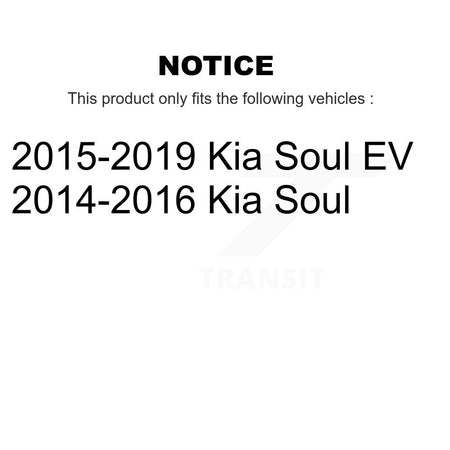 Front Wheel Bearing And ABS Sensor Kit For Kia Soul EV K7S-103117