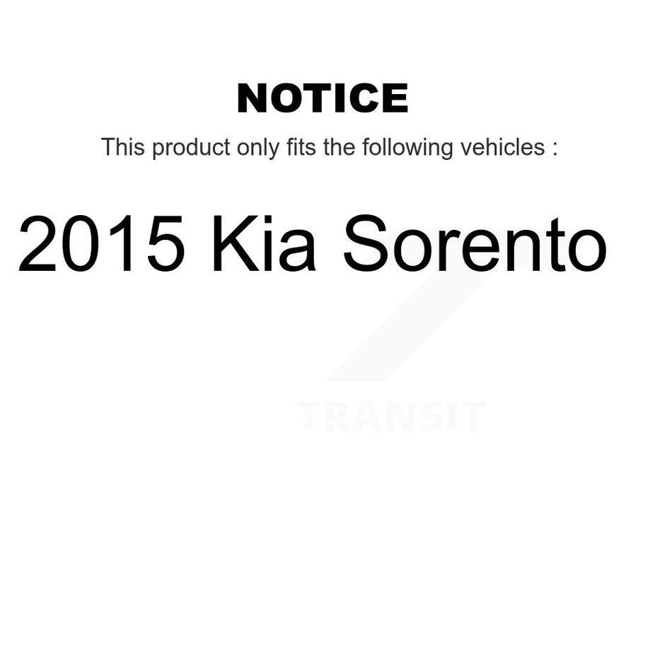 Front Wheel Hub Bearing And ABS Sensor Kit For 2015 Kia Sorento K7S-103136