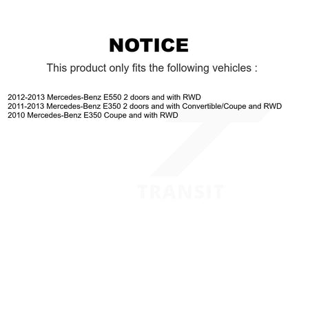 Front Wheel Hub Bearing And ABS Sensor Kit For Mercedes-Benz E350 E550 K7S-103178