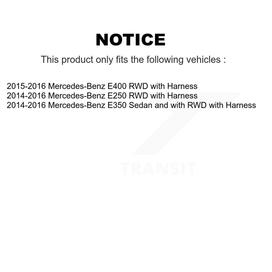 Front Wheel Hub Bearing And ABS Sensor Kit For Mercedes-Benz E400 E350 E250 with Harness K7S-103194