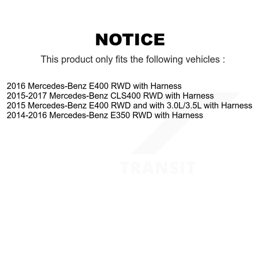 Front Wheel Bearing & ABS Sensor Kit For Mercedes-Benz E400 E350 CLS400 with Harness RWD K7S-103213