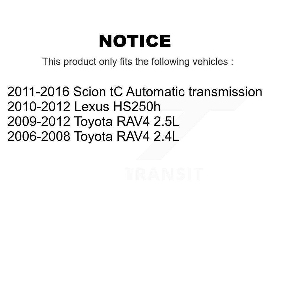 Front Wheel Bearing And Tie Rod End Kit For Toyota RAV4 Scion tC Lexus HS250h K7T-100364