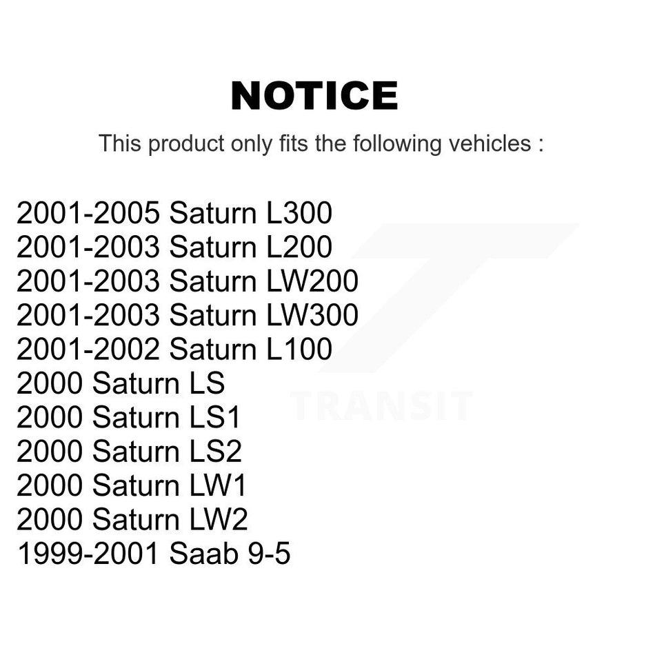 Front Wheel Bearing And Suspension Link Kit For Saturn L200 L300 Saab 9-5 LS1 L100 LW200 LS2 LW300 LW2 LW1 LS K7T-100936