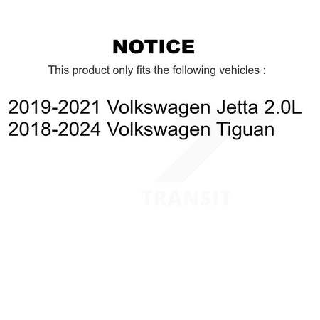 Front Rear Disc Brake Rotors Kit For Volkswagen Tiguan Jetta K8-101711