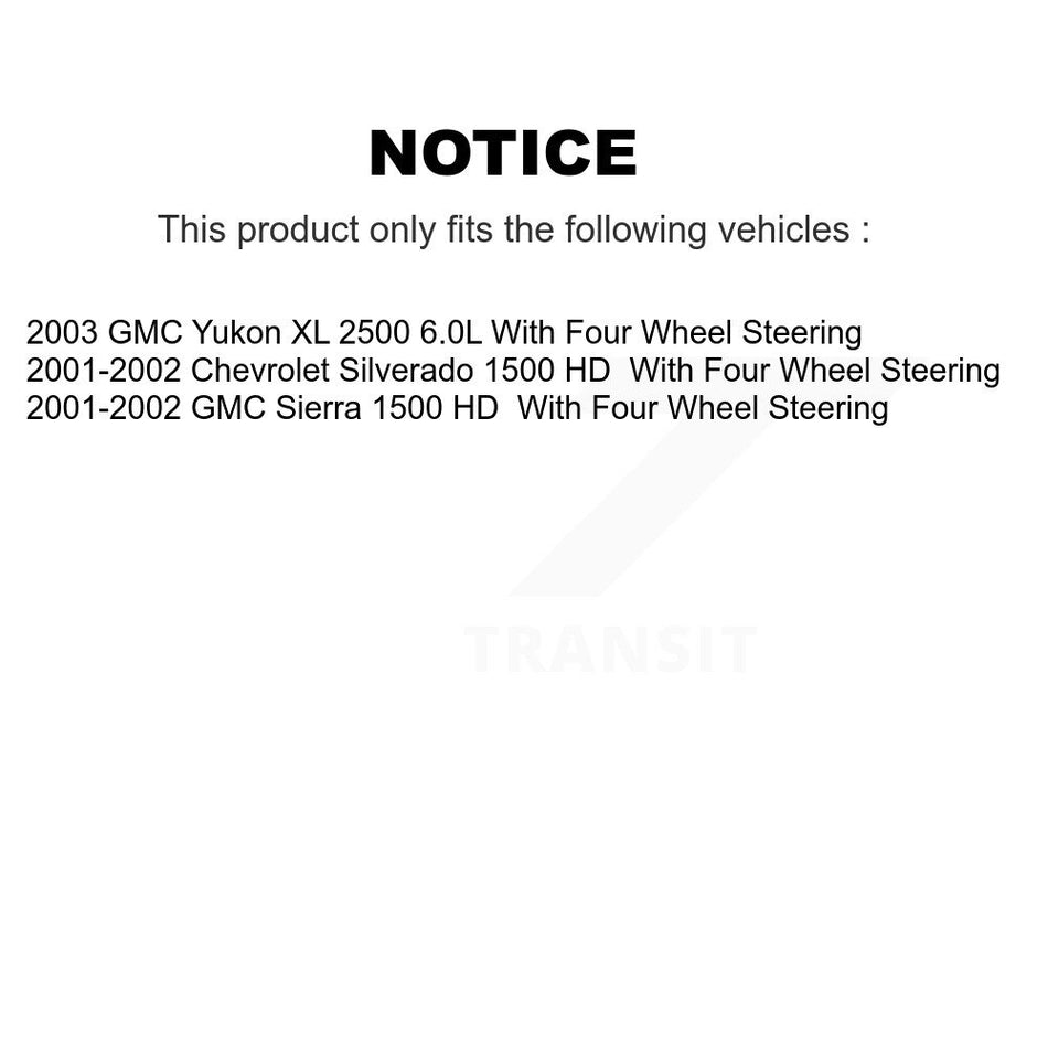 Rear Disc Rotors Semi-Metallic Pads Parking Shoes Hardware Kit For Chevrolet Silverado HD K8A-108892