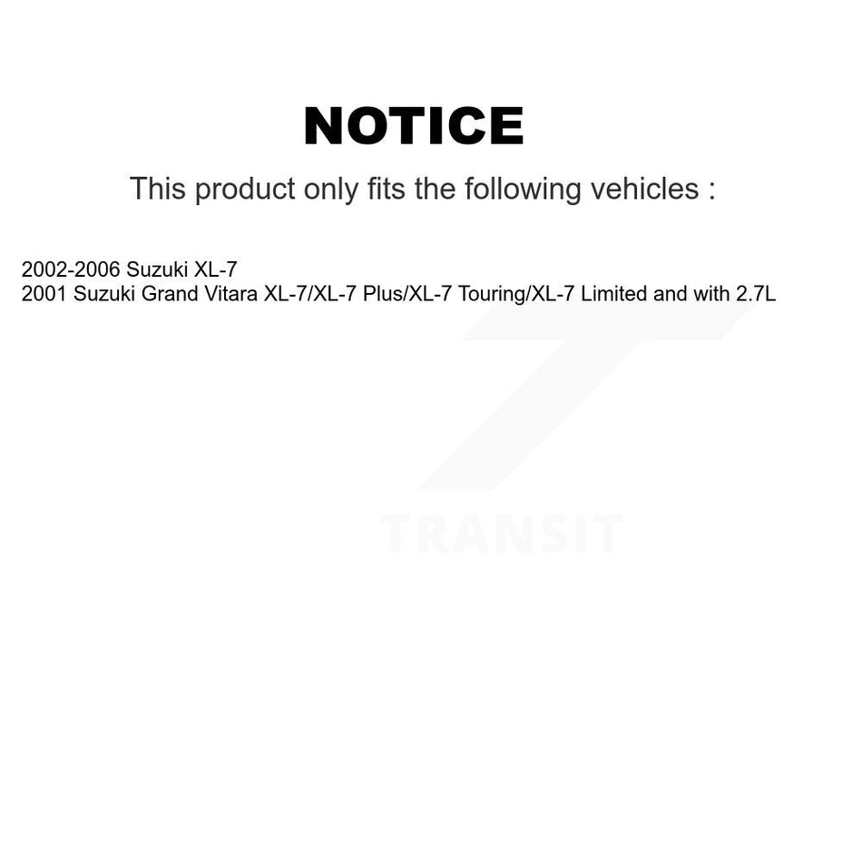 Rear Brake Drum Shoes Kit For Suzuki XL-7 Grand Vitara K8N-100167