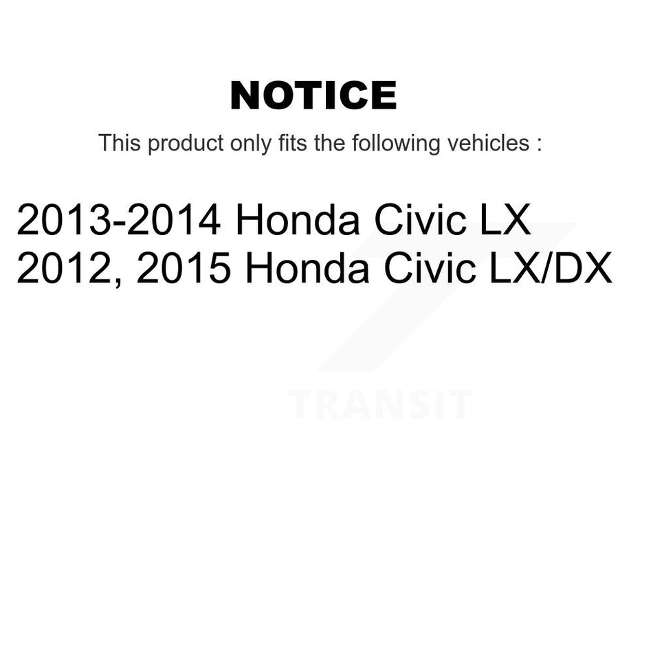 Rear Brake Drum Shoes Spring And Cylinders Kit For Honda Civic K8N-100688