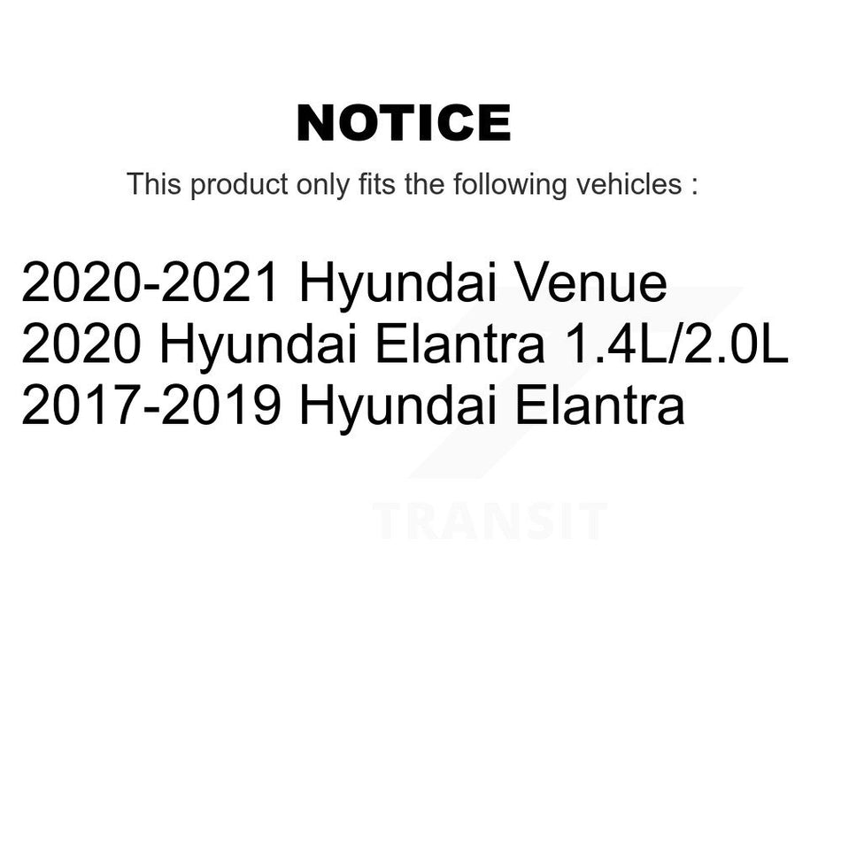 Rear Brake Drum Shoes Spring And Cylinders Kit For Hyundai Elantra Venue K8N-100716