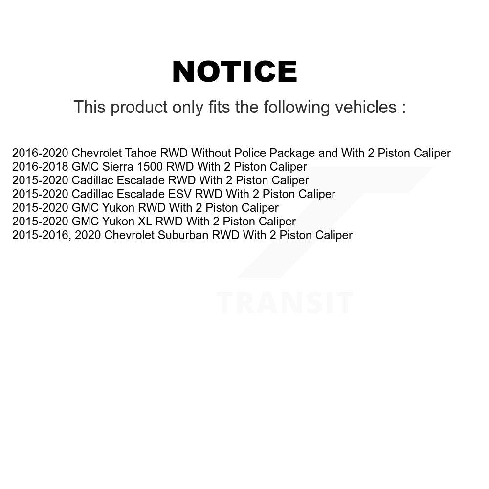 Front Rear Hub Bearing Coat Brake Rotor Pad Shoe Kit (10Pc) For GMC Sierra 1500 Chevrolet KBB-111811