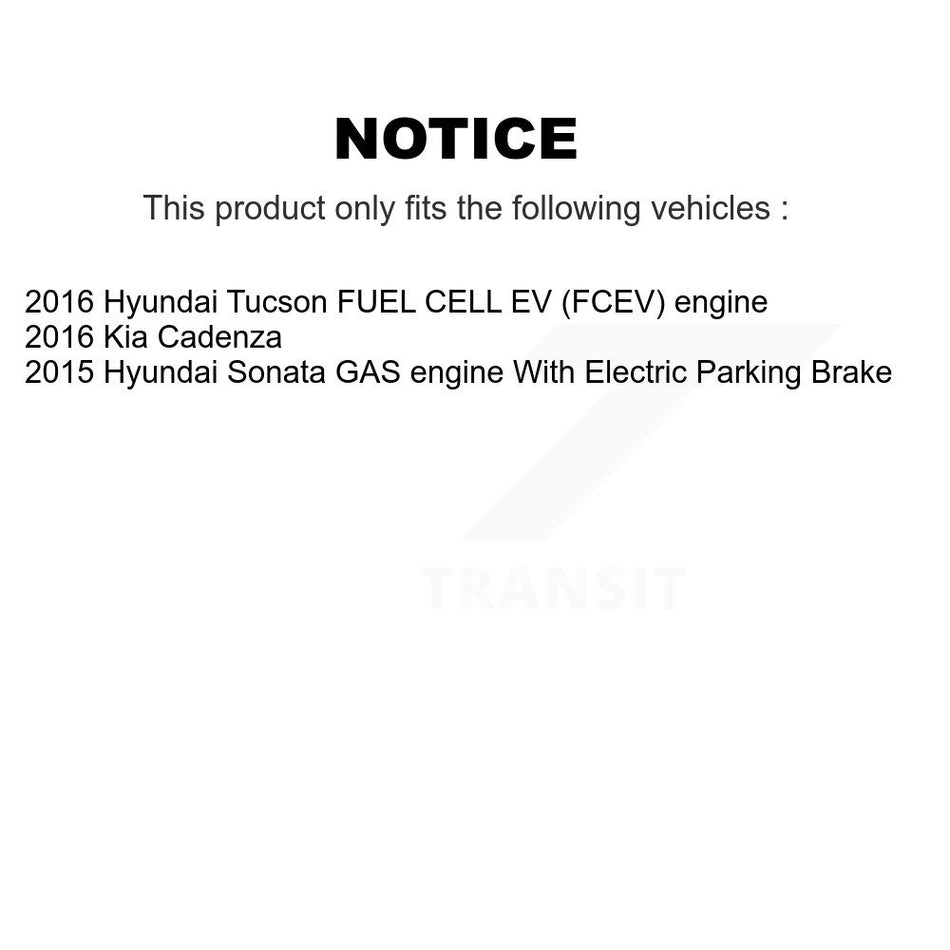 Front Hub Bearing Drilled Slot Brake Rotor Pads Kit For Hyundai Tucson Sonata Kia Cadenza KBB-116032