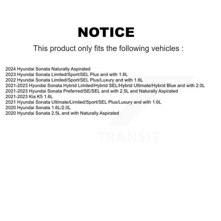 Front Hub Bearing Assembly Disc Brake Rotor And Ceramic Pad Kit For Hyundai Sonata Kia K5 KBB-132204