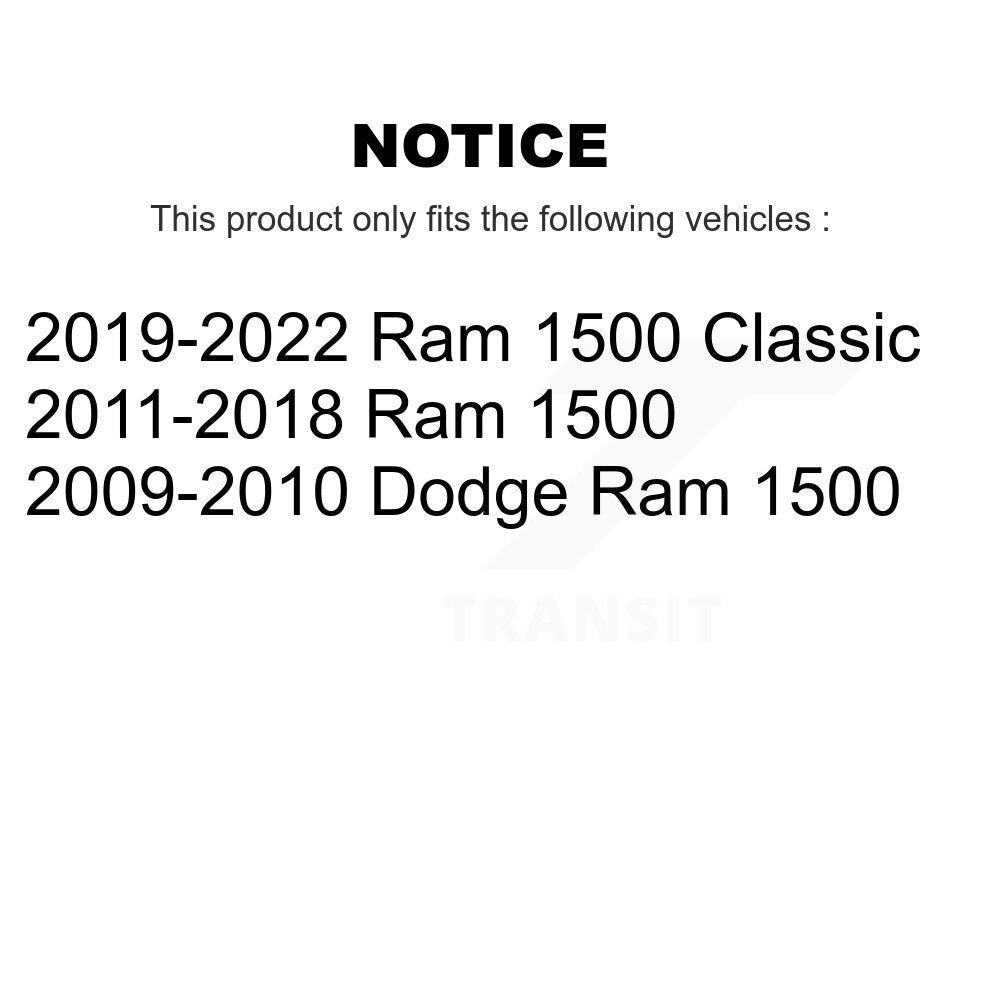 Front Rear Brake Caliper Left Right Driver Passenger Side Kit For Ram 1500 Classic Dodge KBC-100078