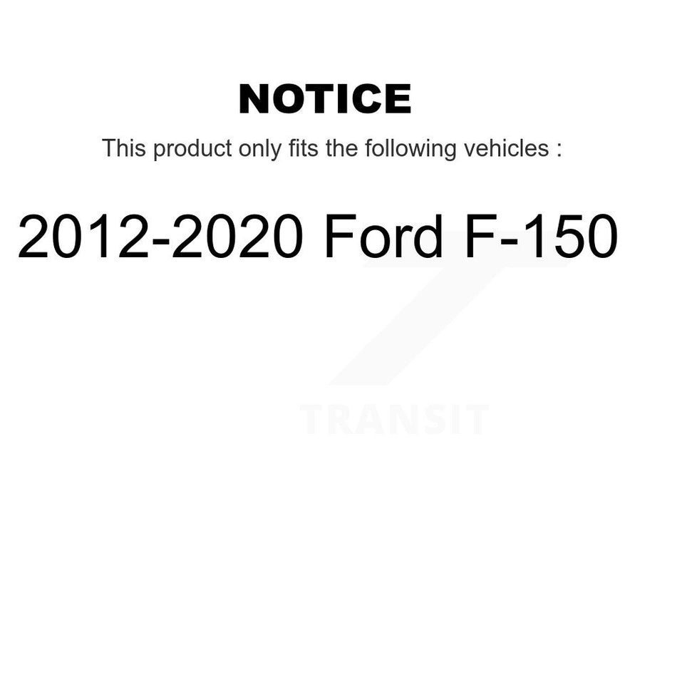 Front Disc Brake Caliper Assembly Left Right Side (Driver Passenger) Kit For 2012-2020 Ford F-150 KBC-100104